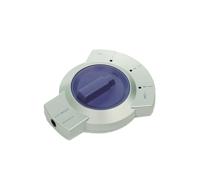 6 . FT-2058 數字音頻光纖線切換器 光纖延長器 3切1 三進一出 一分三 1分3光纖分配器